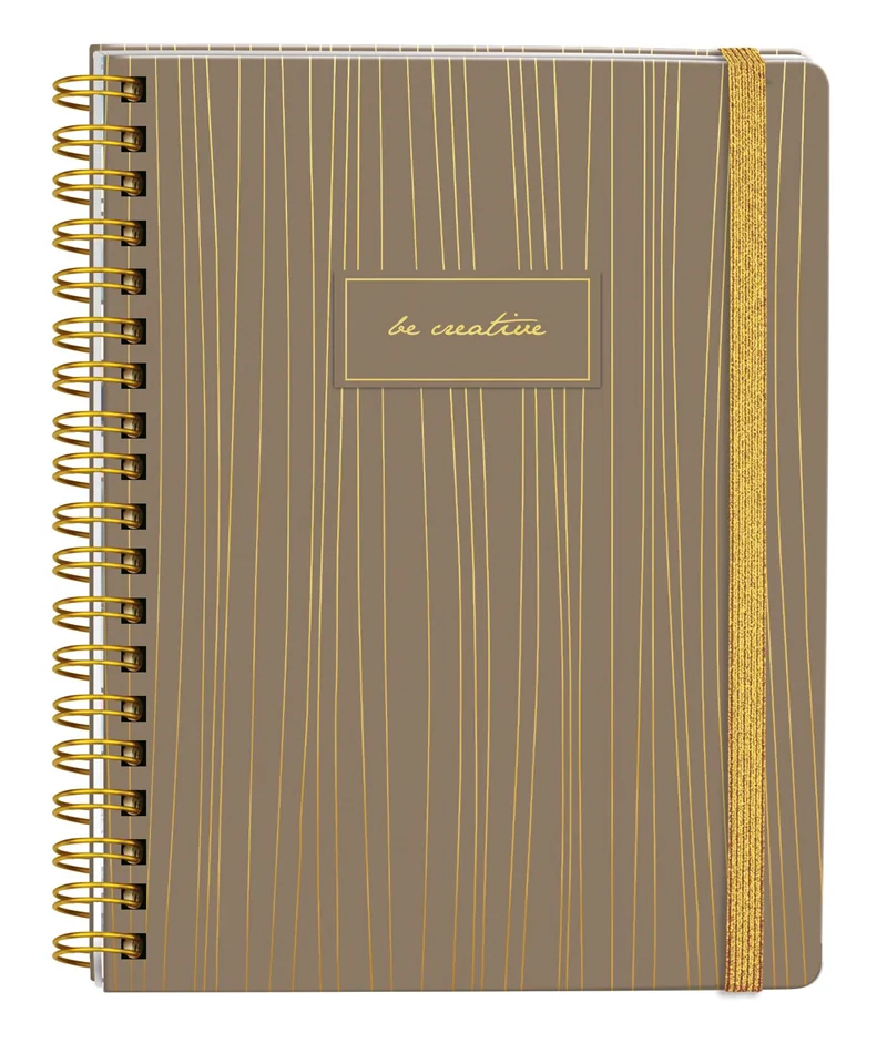 VJ DEFTER SERT KAPAK SPİRALLİ 17x24 Cm. 90 Gr. 96 YP. KARELİ 123-0080