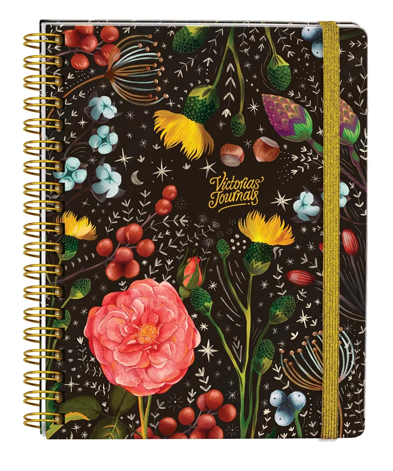 VJ DEFTER SERT KAPAK SPİRALLİ 17x24 Cm. 90 Gr. 96 YP. NOKTALI 123-0050