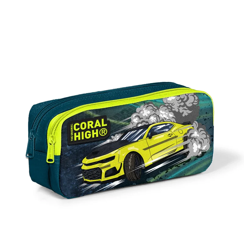 YAYGAN CORAL HIGH KALEM ÇANTA (İKİ BÖLMELİ) 12067