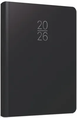 GIPTA AJANDA GÜNLÜK EKO CİLT BEZİ 14x20 100-ECK SİYAH