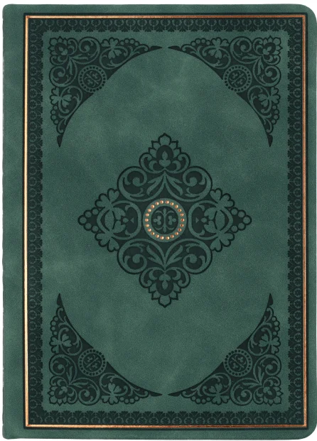 VJ DEFTER VINTAGE OLD BOOK 14x20 Cm. 80 Gr. 160 YP ÇİZGİLİ YEŞİL 3479