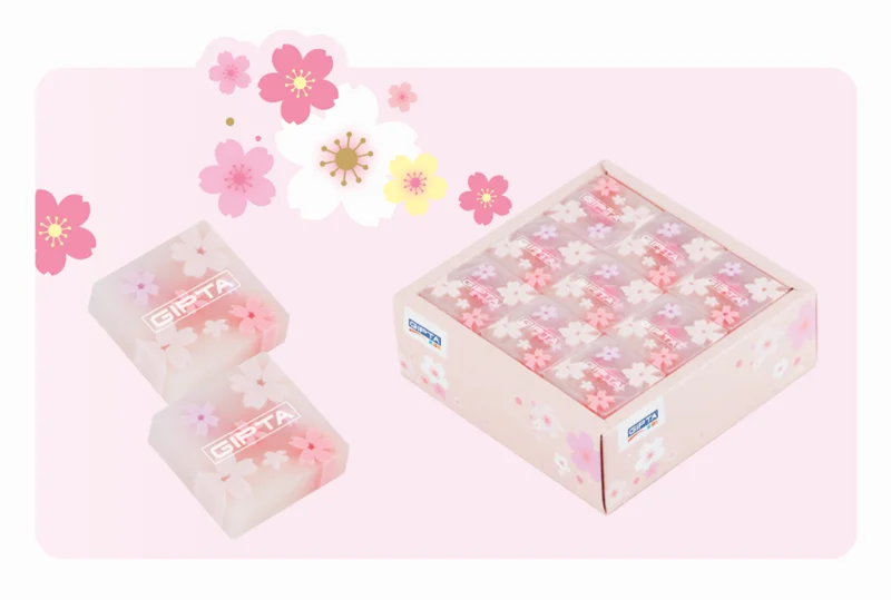 GIPTA SİLGİ TRANSPARENT FLOWER 36 LI K234200