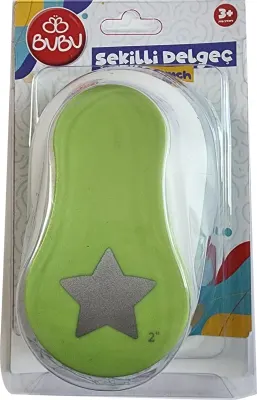 BU-BU DELGEÇ ŞEKİLLİ EVA VE KAĞIT YILDIZ 2" BUBU-DE0023