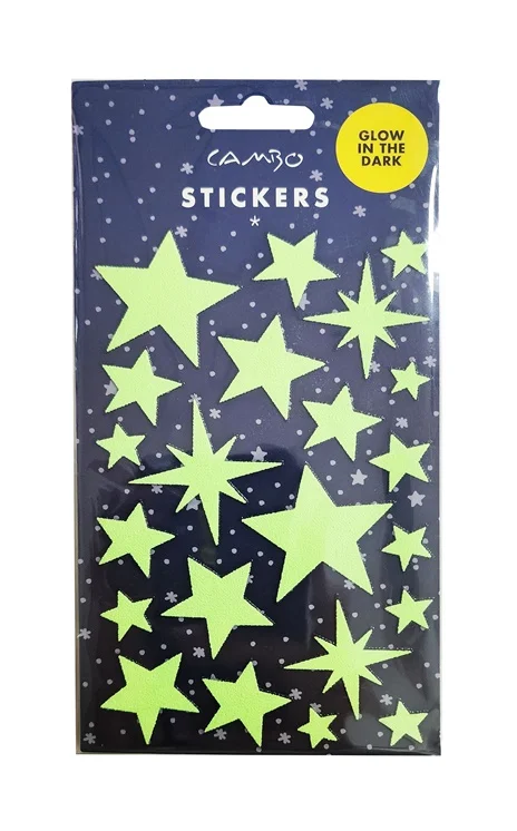BU-BU EVA STICKER FOSFOR YILDIZ BUBU-CAS-01-022