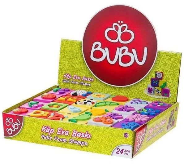 BU-BU KÜP EVA BASKI 24'LÜ BUBU-EB0002