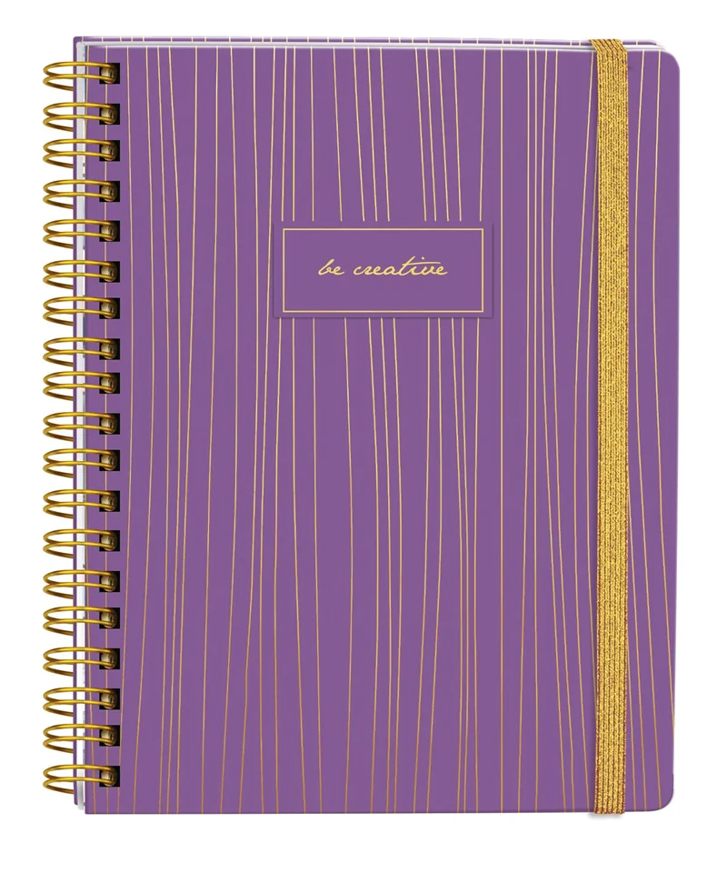 VJ DEFTER SERT KAPAK SPİRALLİ 17x24 Cm. 90 Gr. 96 YP. KARELİ 123-0079