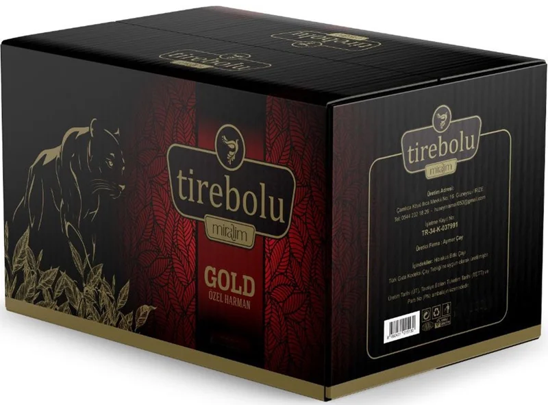 TİREBOLU ÇAY GOLD MİRALİM 6 KG  POŞET ÇAY