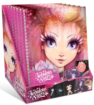 NEBULOUS STARS DEFTER CREATIVE BOOK - ZEN SCRATCH &amp; SKETCH 6 LI 6931