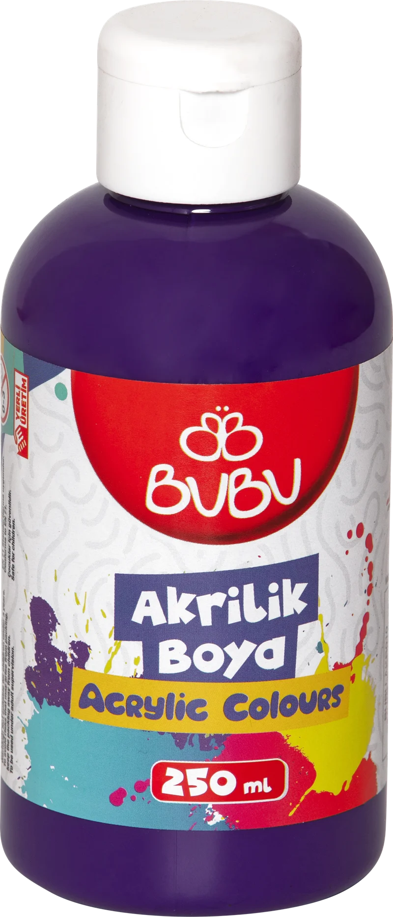 BU-BU AKRİLİK BOYA 250 GR. MOR BUBU-AKR010