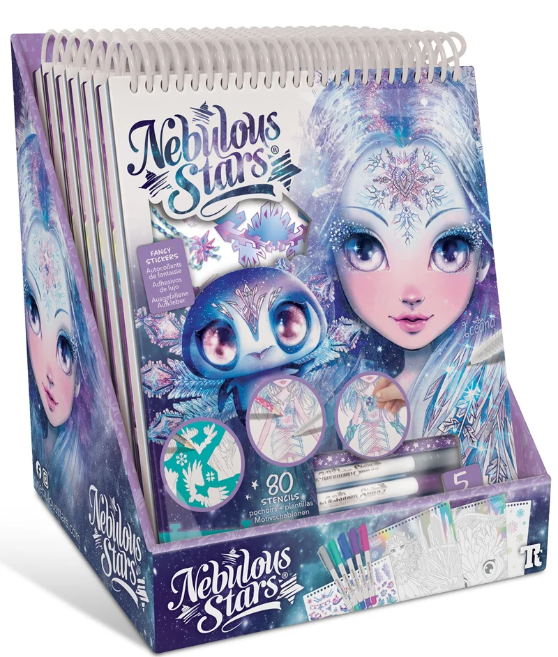NEBULOUS STARS DEFTER CREATIVE SKETCHBOOK - ICEANA - GEOMETRİC CRYSTAL PAGES 6 LI6930