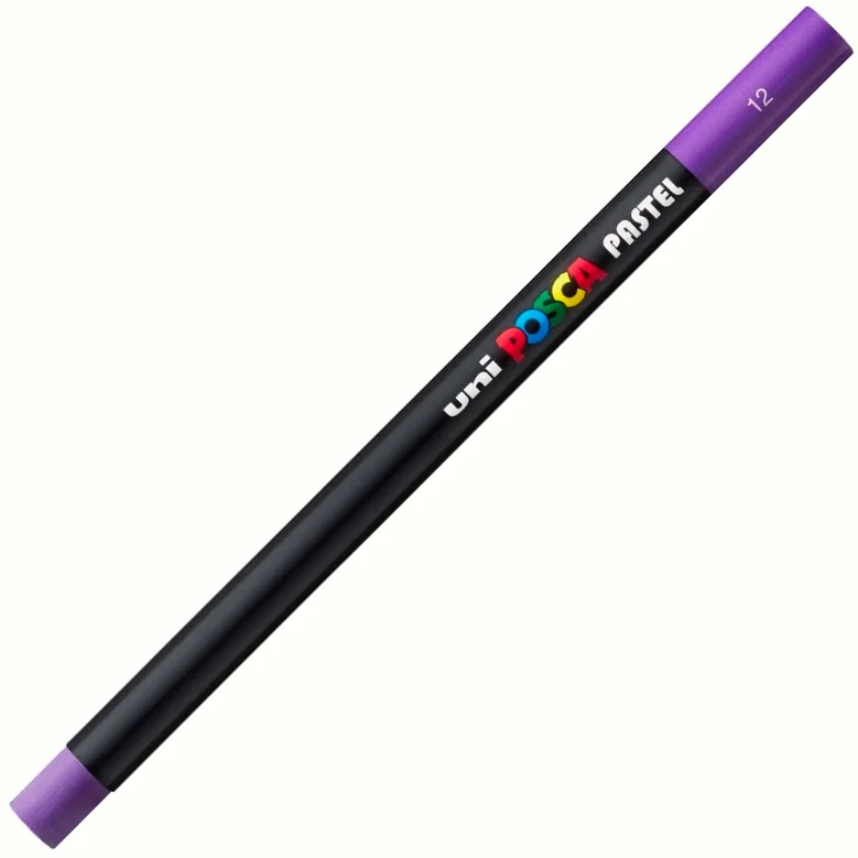 UNİ PASTEL BOYA POSCA MOR KPA-100