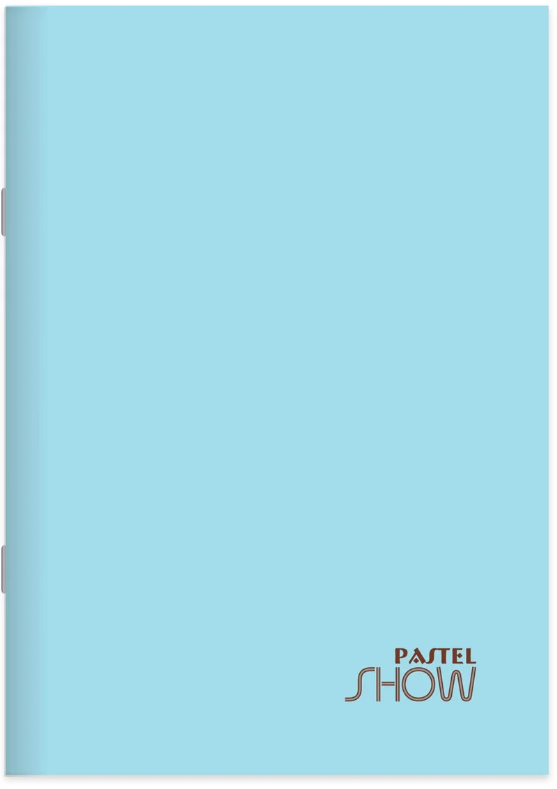 KESKİN DEFTER PASTEL SHOW A4 DİKİŞLİ PP KAPAK 100 YP. KARELİ 324632