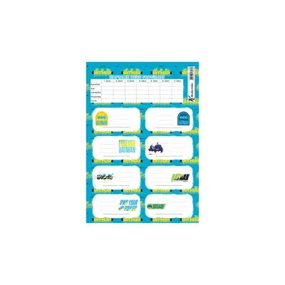 KESKİN ETİKET DERS PROGRAMLI 3 LÜ BATMAN 220130-09