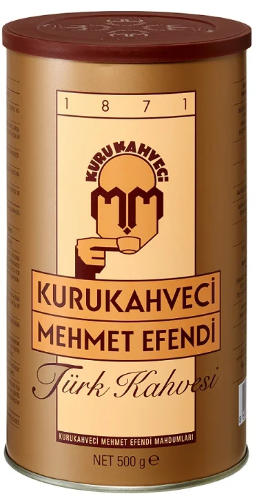 MEHMET EFENDİ TÜRK KAHVESİ 500g TENEKE KUTU
