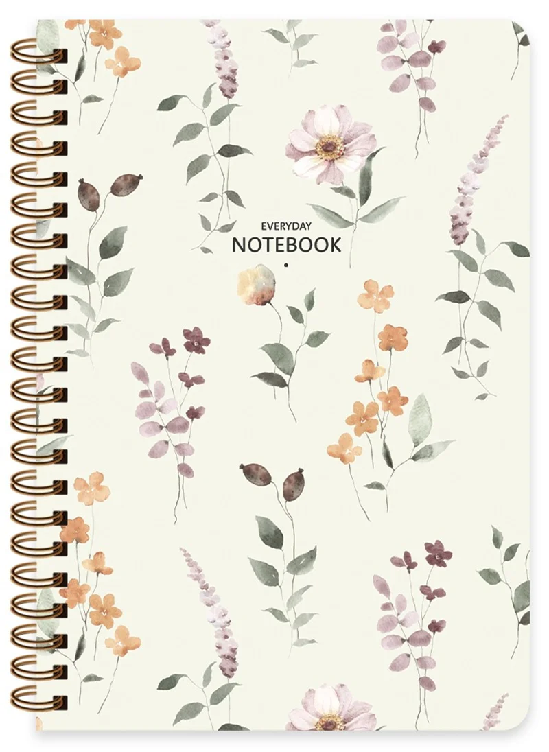 KESKİN NOT DEFTERİ ÇİÇEK 12x17 KARTON KAPAK 80 YP. ÇİZGİLİ 385351