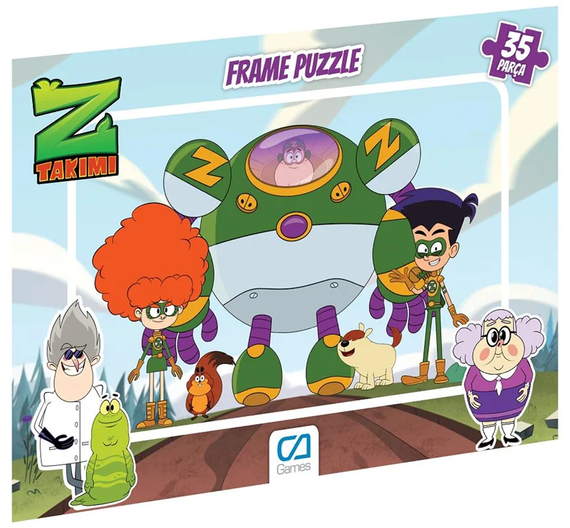 CA GAMES PUZZLE 35 PARÇA Z TAKIMI FRAME 5163-5164