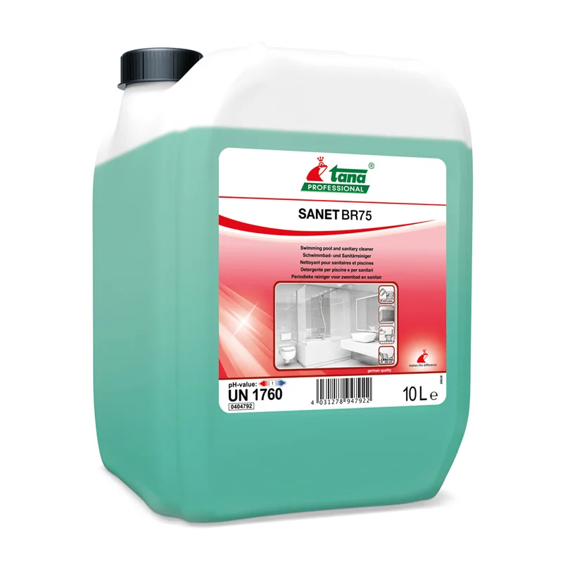 TANA SANET BR 75 - YÜKSEK PERFORMANSLI SANİTER ALAN TEMİZLEME ÜRÜNÜ 10 L 9225309