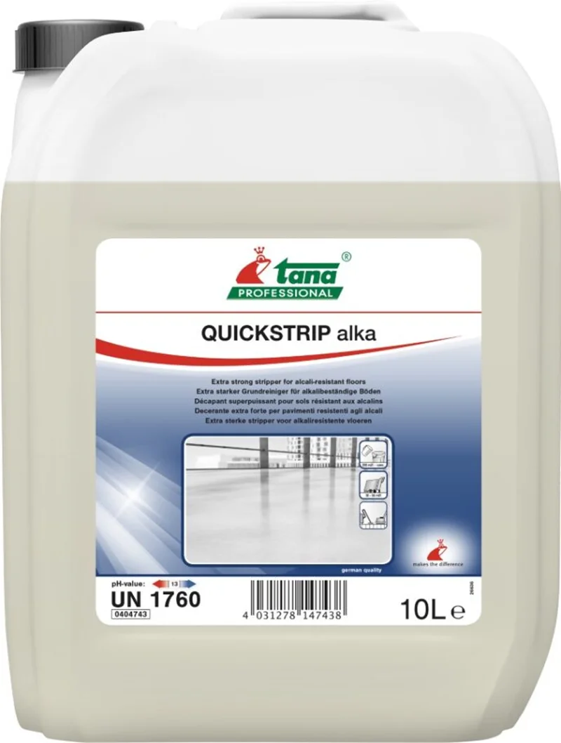 TANA QUİCKSTRİP ALKA- EKSTA GÜÇLÜ KİR VE CİLA SÖKÜCÜ 10 L 9225492