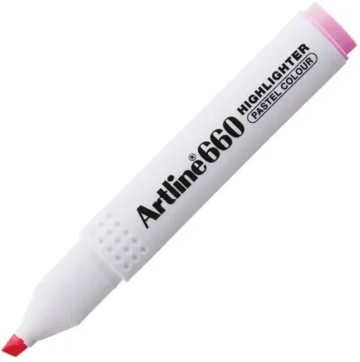 ARTLINE FOSFORLU KALEM 660 PASTEL PEMBE A-EK-660 P.PINK