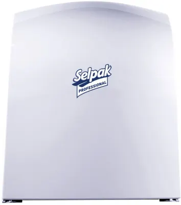 SELPAK PROFESSIONAL EKİPMAN NATURA MEKANİK DİSPENSER BEYAZ 21.5 CM HAVLU UYUMLU 7903034