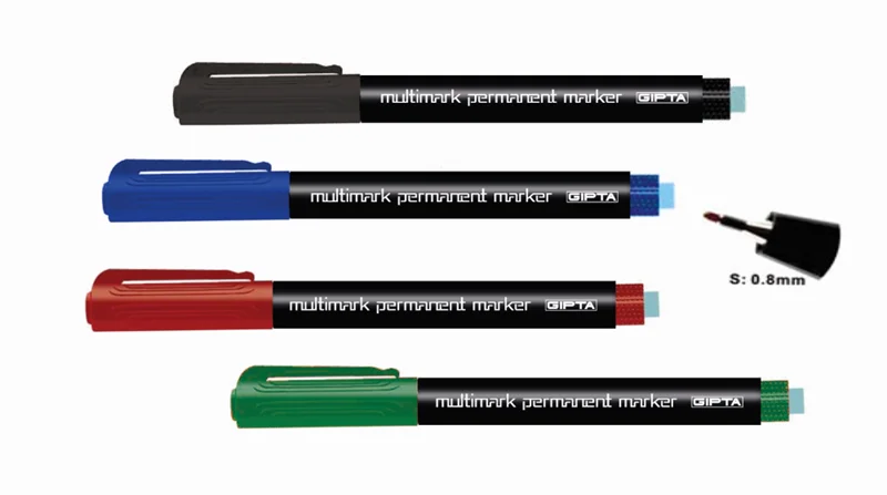 GIPTA ASETAT KALEMİ S 4 LÜ SET F154400