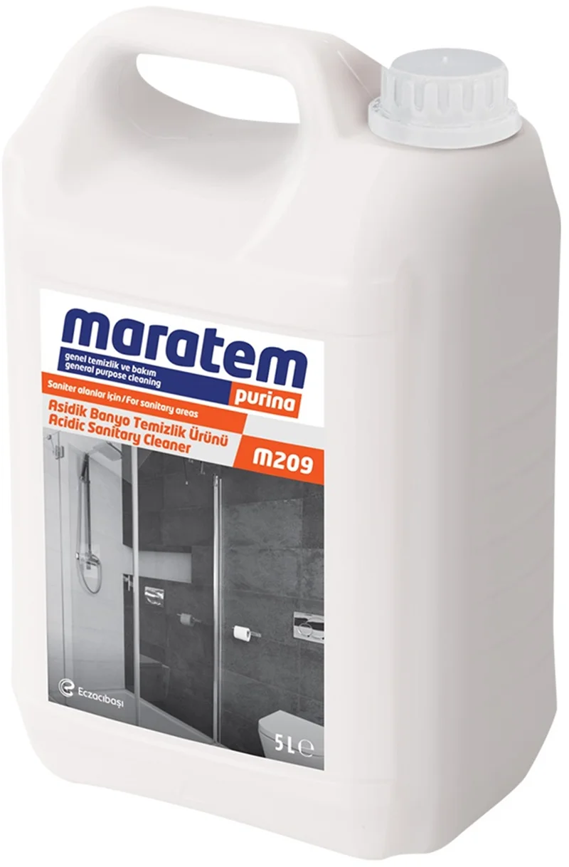 MARATEM M209 ASİDİK BANYO TEMİZLİK ÜRÜNÜ 5L 7903839