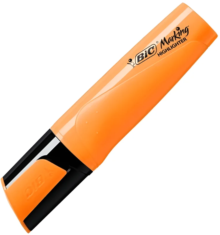 BIC FOSFORLU KALEM MARKING FLAT 12 Lİ TURUNCU 517961
