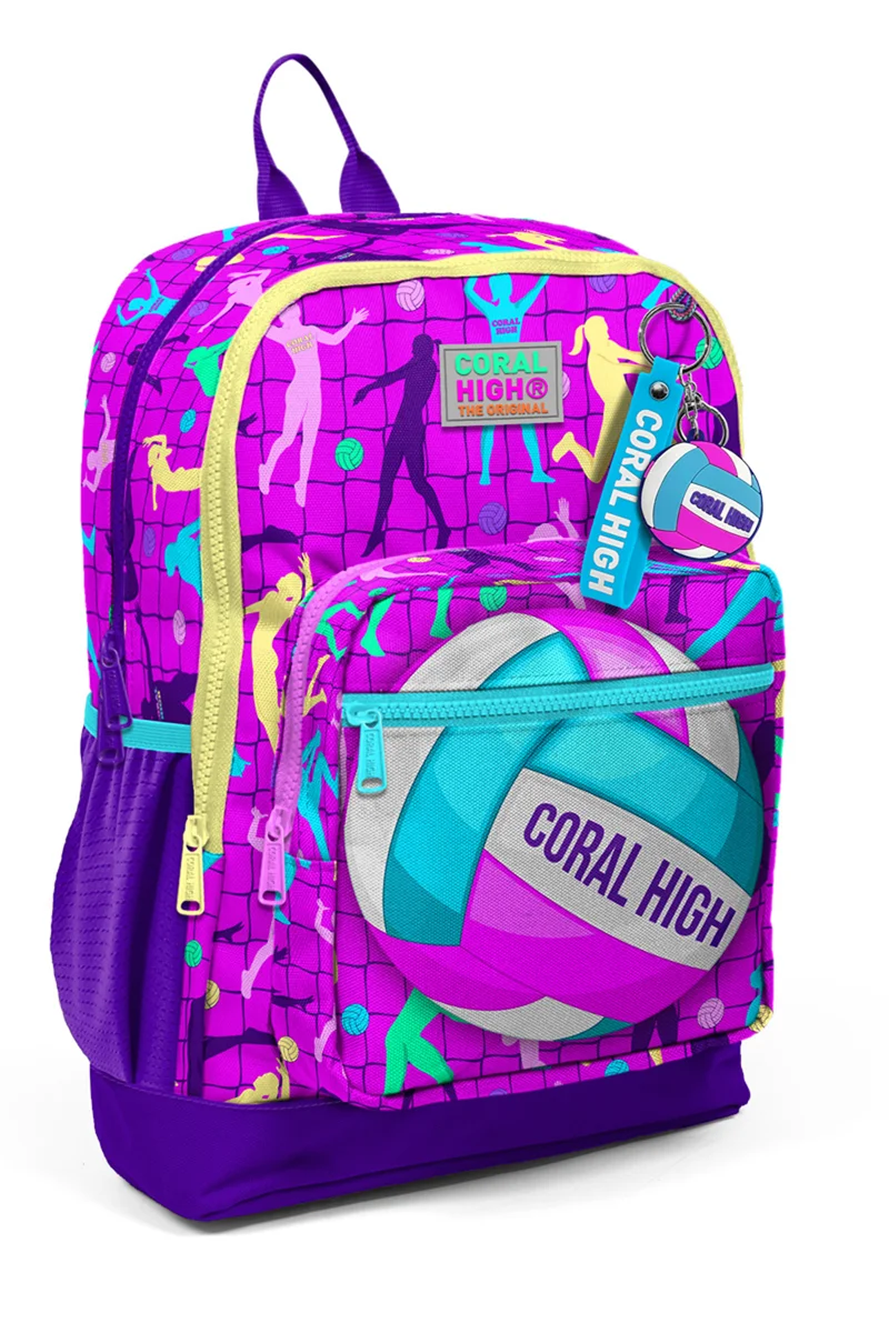 YAYGAN CORAL HIGH SIRT ÇANTA 23761