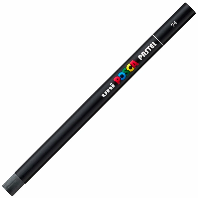 UNİ PASTEL BOYA POSCA SİYAH KPA-100
