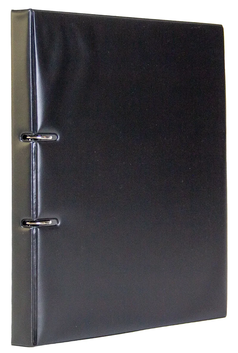 ÖNDER HALKALI DOSYA 2 HALKA PVC RAINBOW COLORS SİYAH 121-03