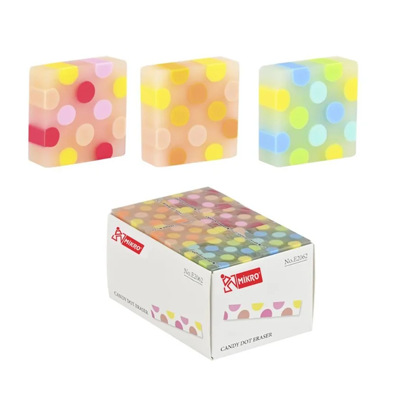 MİKRO SİLGİ E2062 CANDY ECO PVC 30 LU KUTU