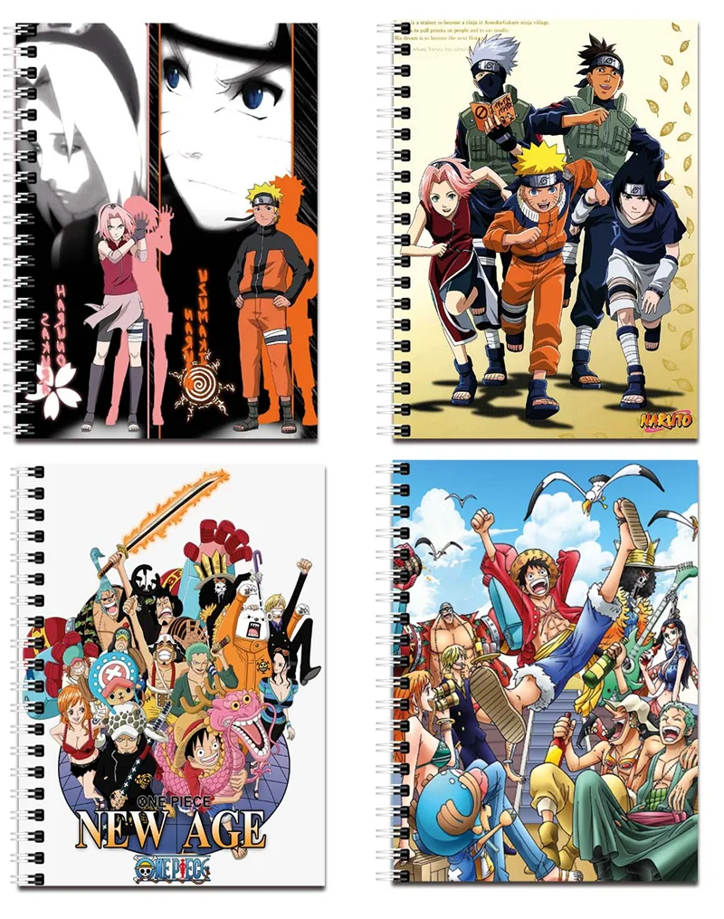TAROS DEFTER A4 ANIME KARELİ SPİRALLİ 7007