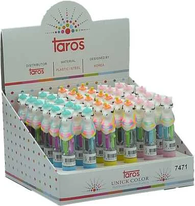 UNICK COLOR TÜKENMEZ KALEM UNICORN KISA ÇOKLU 36 LI 7471