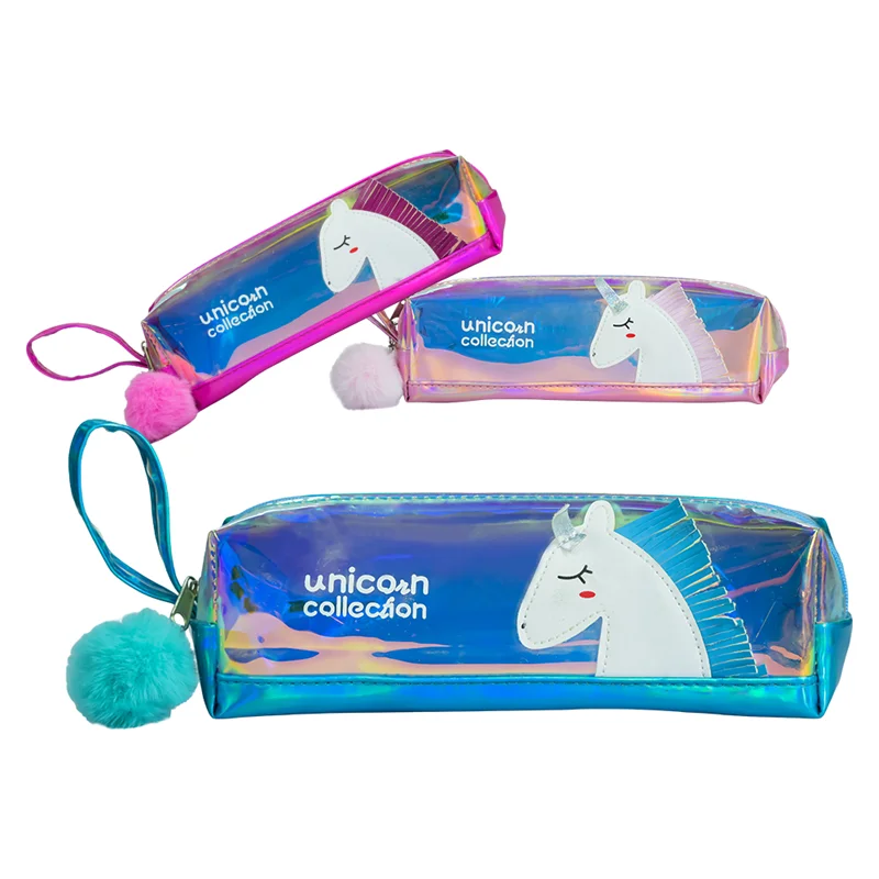 UNICK COLOR KALEM ÇANTASI UNICORN METALİK 6684