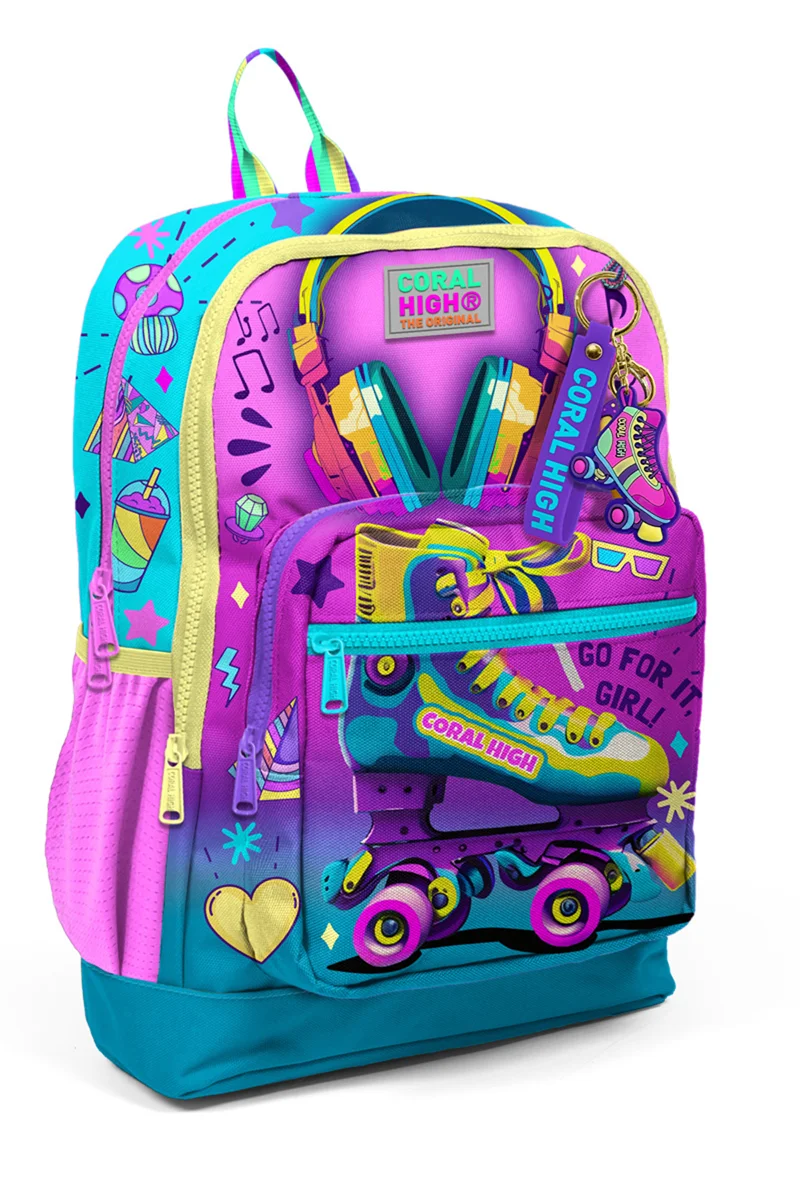 YAYGAN CORAL HIGH SIRT ÇANTA 23754