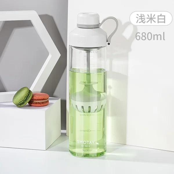 SHOTAY MATARA TRITAN  680 ML INFUSER (4 ASS.) SHT-ST-6637