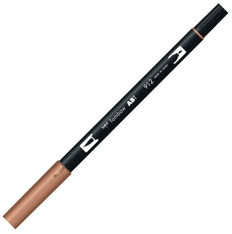 TOMBOW AB-T DUAL BRUSH PEN GRAFİK KALEMİ PALE CHERRY (912) T-AB-T 912