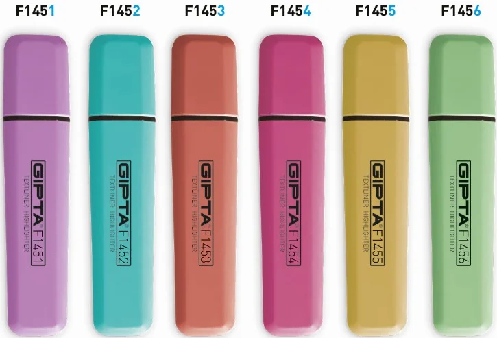GIPTA FOSFORLU KALEM PASTEL EFLATUN F1451