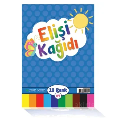 ÇINAR ELİŞİ KAĞIDI 10 LU KARIŞIK 60020