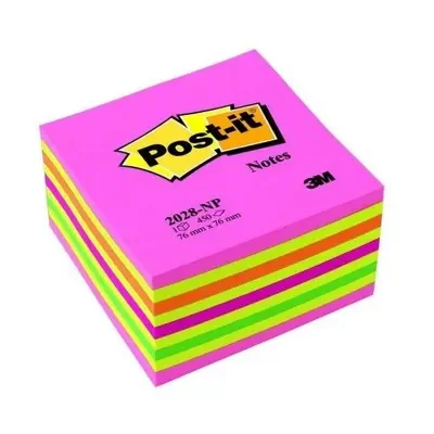 3M 2028-NP GÖKKUŞAĞI TONLARI POST İT 76x76 450YP.