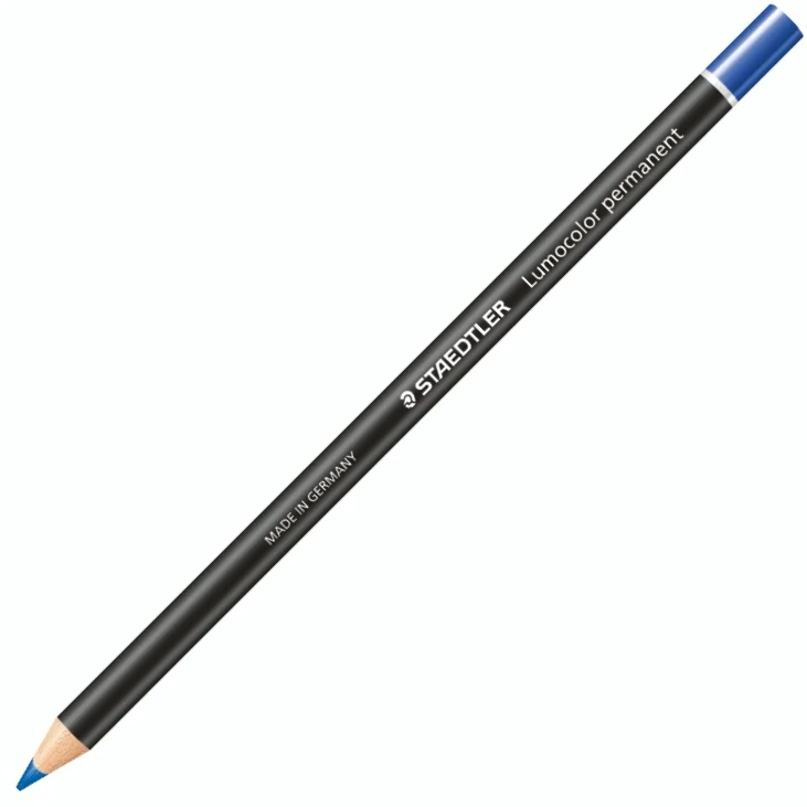 STAEDTLER İŞARETLEME KALEMİ LUMOCOLOR PERMANENT GLOSSCHROM MAVİ 108 20-3