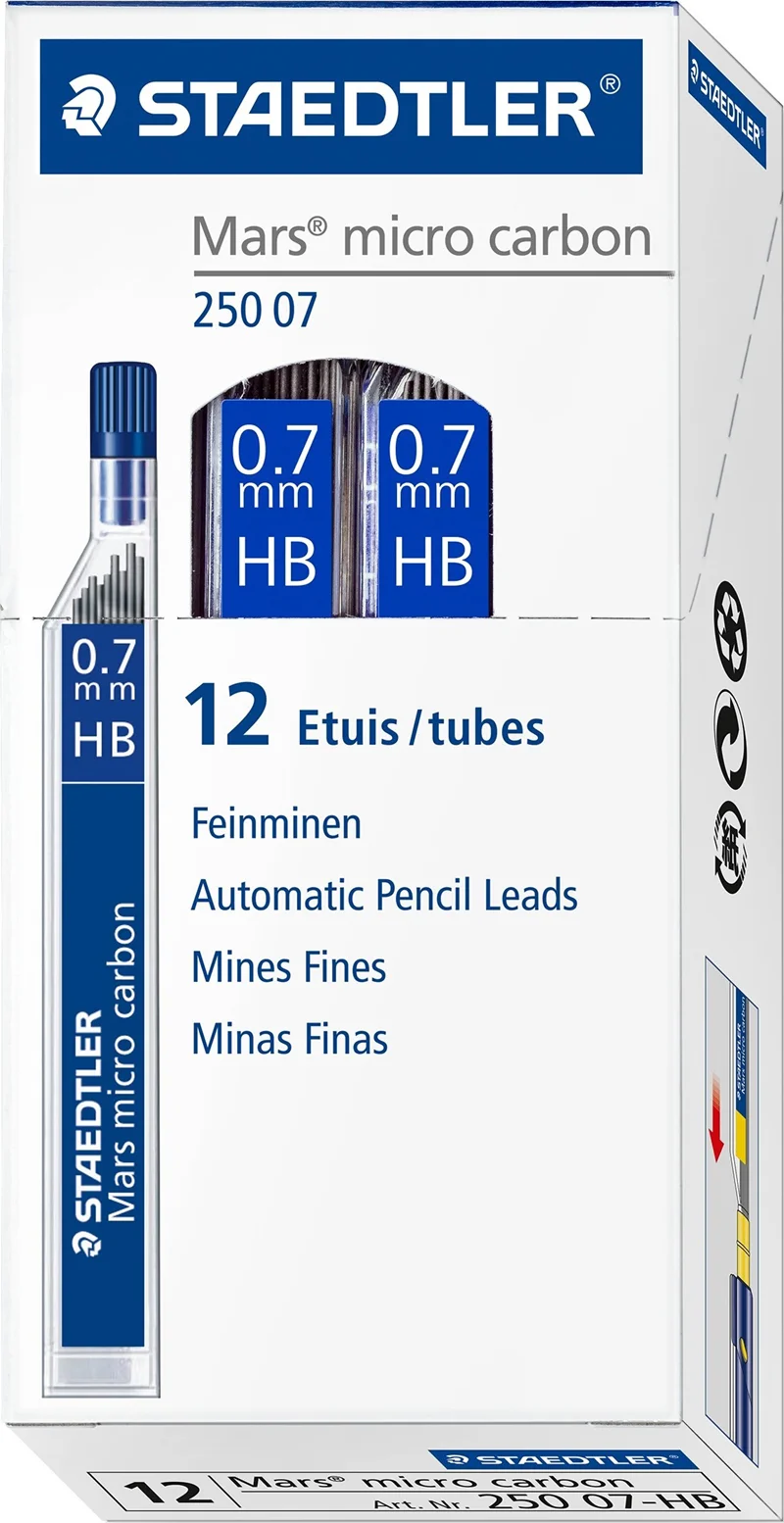 STAEDTLER MARS MICRO CARBON MİN 0.7 H 250 07-H