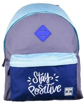 B&amp;D SIRT ÇANTASI STAY POSITIVE TEK GÖZLÜ MAVİ BD-CN0226