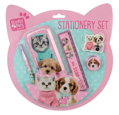 DOLPHIN KIRTASİYE SETİ STUDIO PETS PT-3765 12/72