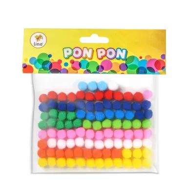 LİNO PONPON 10 MM 100 LÜ RBZ-3006-1