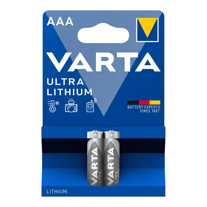VARTA LİTYUM 2'Lİ İNCE AAA