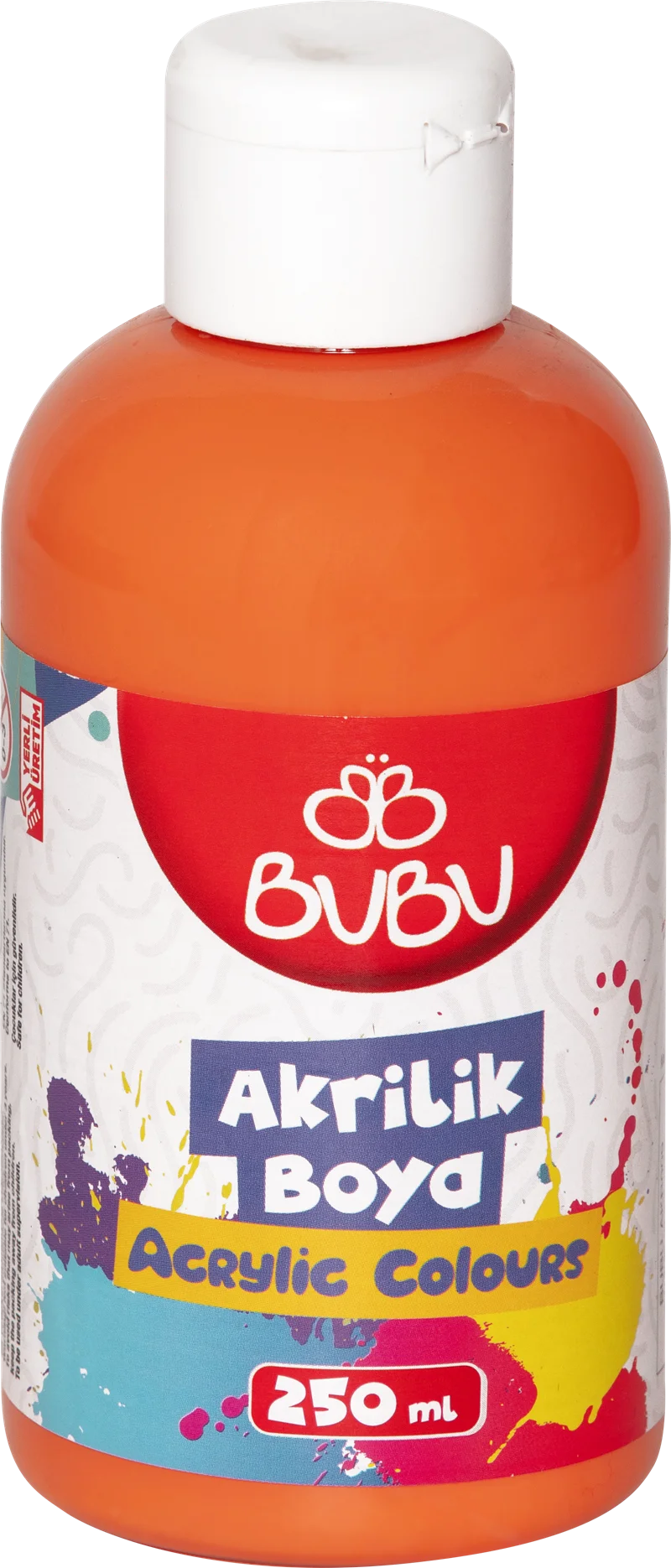 BU-BU AKRİLİK BOYA 250 GR. F.TURUNCU BUBU-AKR018