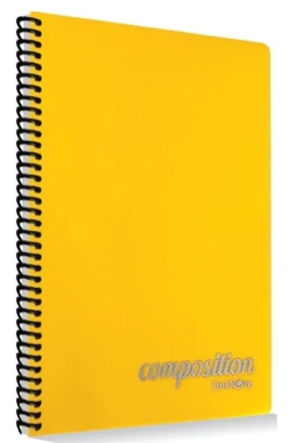 ÇINAR DEFTER A4 COMPOSITION SPİRALLİ PP KAPAK 160 YP. KARELİ 72820