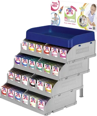 FIMO KIDS MODELLEME KİLİ DISPLAY 384 BLOK 8030 VS