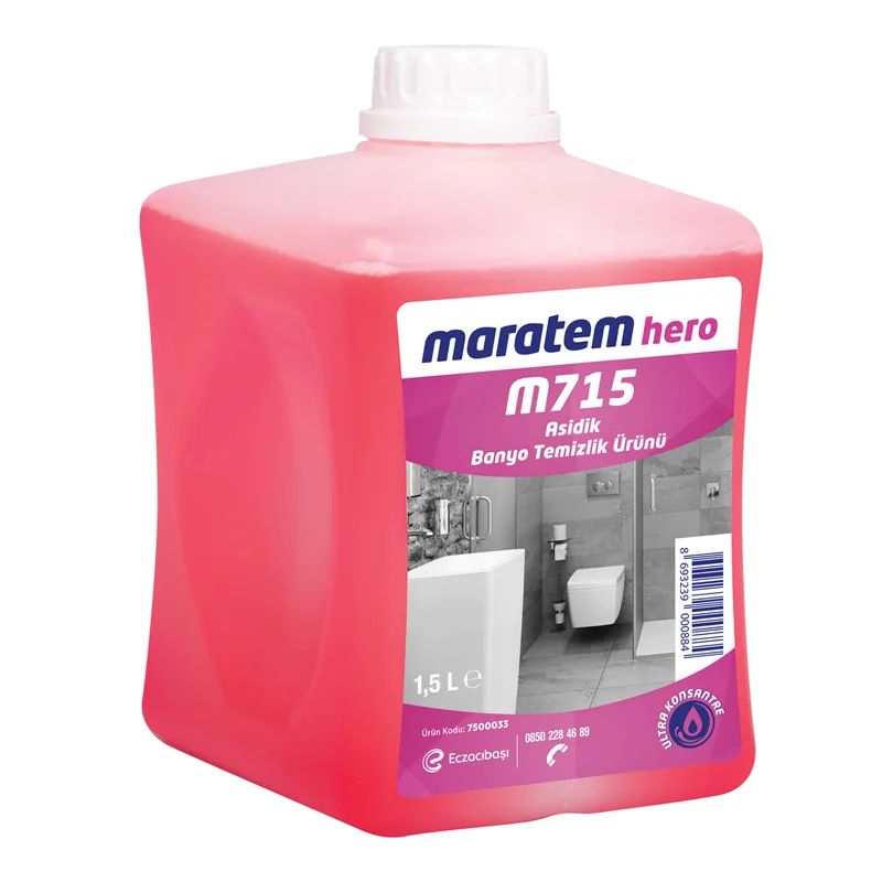 MARATEM M715 ASİDİK BANYO TEMİZLEME ÜRÜNÜ 1,5L 7500033